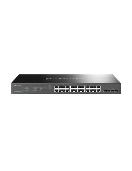 TP-Link Omada TL-SG2428P Gestionado L2 L2+ Gigabit Ethernet (10 100 1000) Energía sobre Ethernet (PoE) 1U Negro