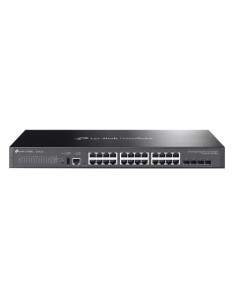 TP-Link Omada SG5428X switch Gestionado L3 Gigabit Ethernet (10 100 1000) Negro
