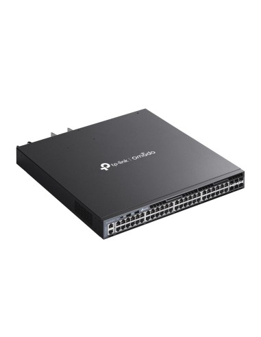 TP-Link Omada SG6654XHP switch Gestionado L3 Gigabit Ethernet (10 100 1000) Energía sobre Ethernet (PoE) 1U Negro