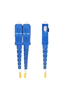 StarTech.com Cable de Fibra Óptica LC a SC (UPC) OS2 Monomodo 9 125µm 100G LSZH Dúplex de 2m - Low Insertion Loss - Resistente 2