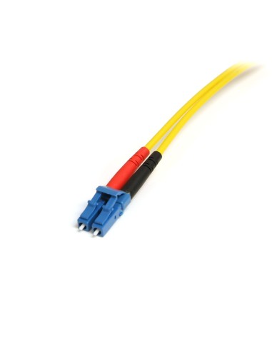 StarTech.com Cable Adaptador de Red de 1m Monomodo Dúplex Fibra Óptica LC-SC - Patch Duplex Modo Sencilla