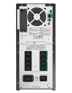 APC Smart-UPS 2200VA sistema de alimentación ininterrumpida (UPS) Línea interactiva 2,2 kVA 1980 W 9 salidas AC 2