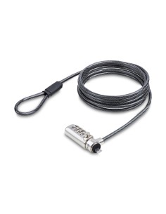 StarTech.com Cable de Seguridad Delgado para Portátil Compatible con Noble Wedge® de 1,5m - Cable Antirrobo para Portátil con