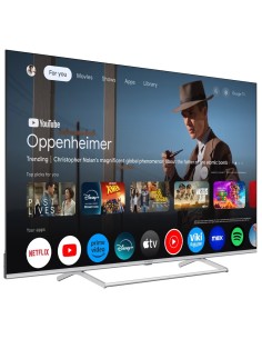 Strong SRT65UG8773C Televisor 165,1 cm (65") 4K Ultra HD Smart TV Wifi Metálico, Plata 400 cd   m² 2