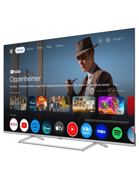 Strong SRT65UG8773C Televisor 165,1 cm (65") 4K Ultra HD Smart TV Wifi Metálico, Plata 400 cd   m²