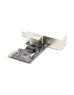 StarTech.com Tarjeta de Red PCI Express de 1 Puerto Gigabit - Adaptador Ethernet PCIe RJ45 - Perfil Bajo - 10 100 1000Mbps - 2
