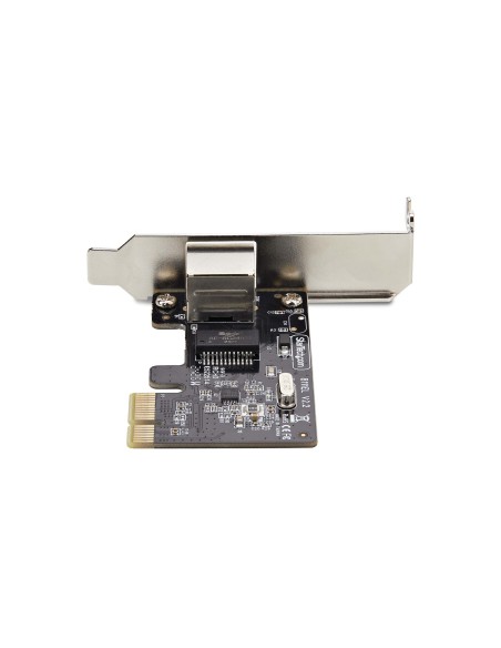 StarTech.com Tarjeta de Red PCI Express de 1 Puerto Gigabit - Adaptador Ethernet PCIe RJ45 - Perfil Bajo - 10 100 1000Mbps -