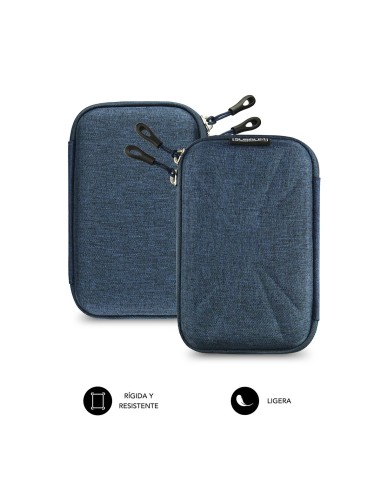 SUBBLIM Funda Disco Duro HDD Business Case 2,5" Dark Blue