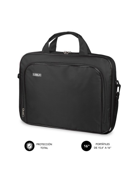 SUBBLIM Maletín Ordenador Oxford Laptop Bag 15,4-16" Black