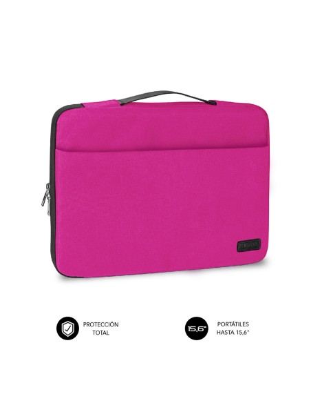 SUBBLIM Funda Ordenador Elegant Laptop Sleeve 15,6" Pink