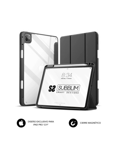 SUBBLIM Funda Tablet Clear Shock Case Ipad Pro 12,9" 2022 2021 2020
