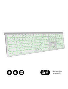 SUBBLIM Teclado Bluetooth 2.4G Master iluminado Ext P B 2