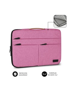 SUBBLIM Funda Air Padding 360 Sleeve 15,6" Pink 2