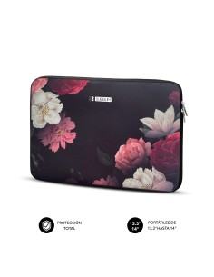 SUBBLIM Funda Ordenador Neopreno Trendy Sleeve Neo Flowers 13,3-14" 2