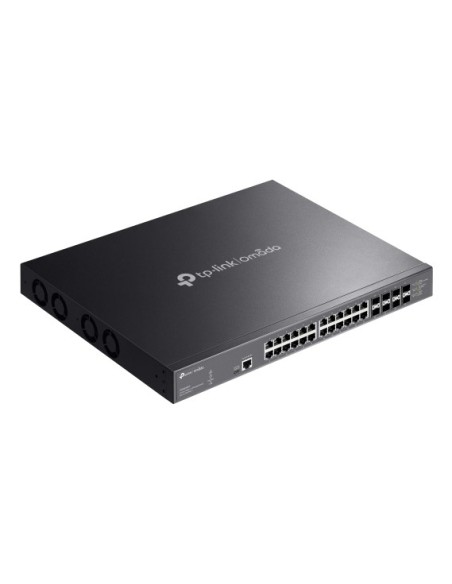 TP-Link Omada SX3832MPP switch Gestionado L2+ 10G Ethernet (100 1000 10000) Energía sobre Ethernet (PoE) DIN rail Negro