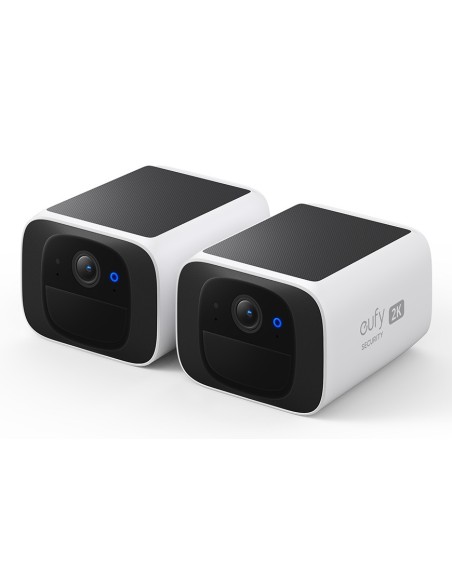 Eufy Security SoloCam S220, Camara vigilancia WiFi Exterior, Camara vigilancia WiFi Exterior Solar,2K resolución, IP67, nessun