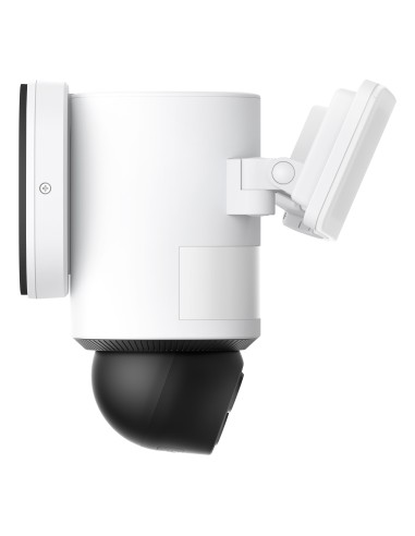 Eufy Security Floodlight Camera E340 con cable, giro de 360° e inclinación, grabación ininterrumpida, Wi-Fi de doble banda,