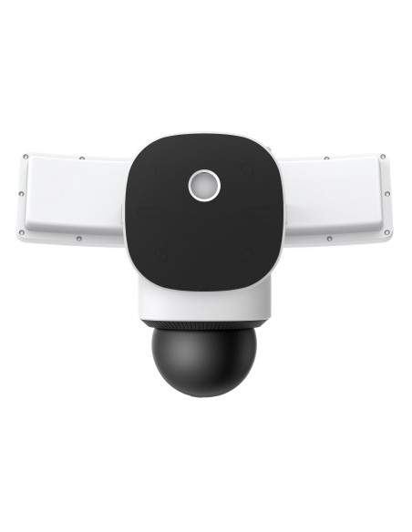 Eufy Security Floodlight Camera E340 con cable, giro de 360° e inclinación, grabación ininterrumpida, Wi-Fi de doble banda,