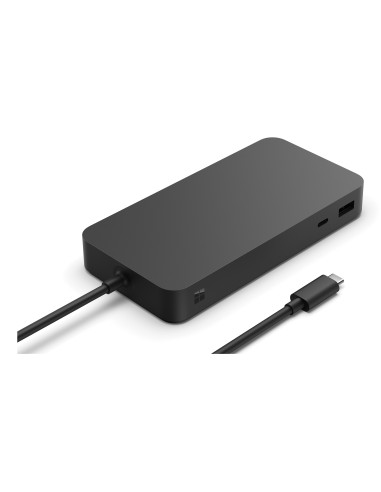 Microsoft Surface Thunderbolt 4 Dock Alámbrico Negro