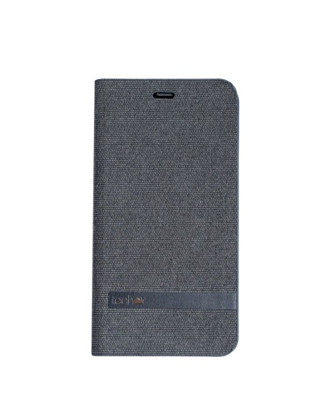 Techair Classic essential funda para teléfono móvil 11,9 cm (4.7") Folio Gris