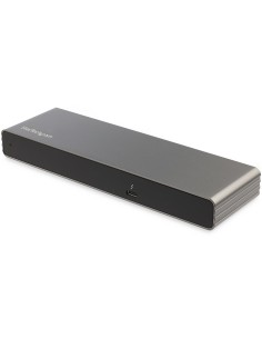 StarTech.com Dock Thunderbolt 3 - Docking Station Thunderbolt 3 de Dos Monitores DisplayPort HDMI y VGA 1080p para Portátil -