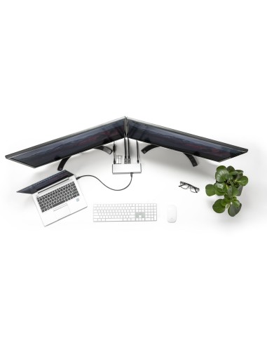 StarTech.com Dock Thunderbolt 3 - Docking Station Thunderbolt 3 de Dos Monitores DisplayPort HDMI y VGA 1080p para Portátil -