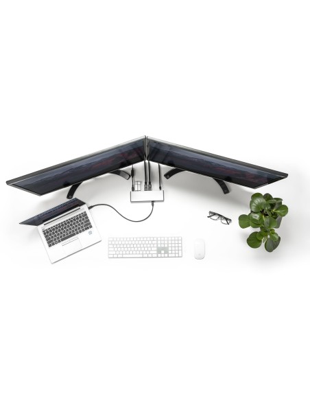 StarTech.com Dock Thunderbolt 3 - Docking Station Thunderbolt 3 de Dos Monitores DisplayPort HDMI y VGA 1080p para Portátil -