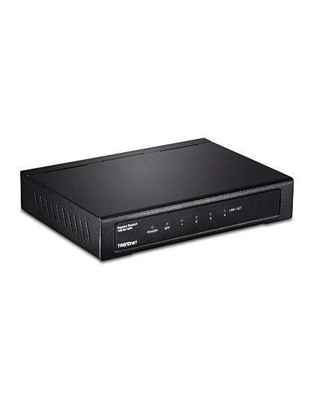 Trendnet TEG-S51SFP switch No administrado Gigabit Ethernet (10 100 1000) Negro
