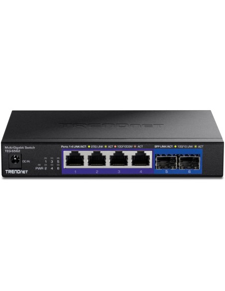Trendnet TEG-S562 switch No administrado 2.5G Ethernet (100 1000 2500) Negro