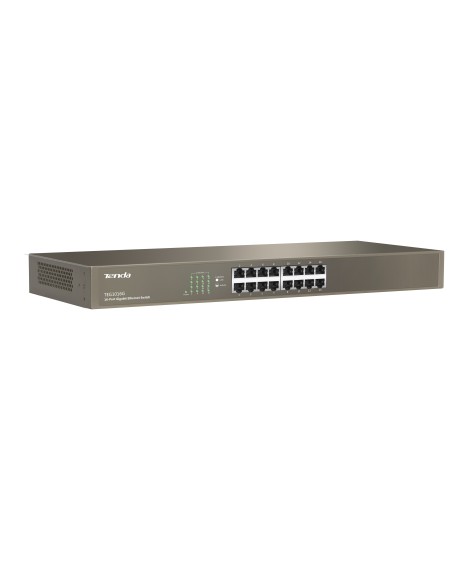 Tenda TEG1016G switch No administrado Gigabit Ethernet (10 100 1000) 1U Azul