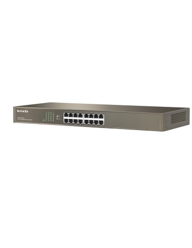 Tenda TEG1016G switch No administrado Gigabit Ethernet (10 100 1000) 1U Azul