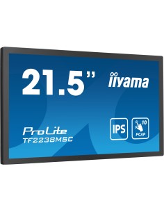 iiyama TF2238MSC-B1 pantalla de señalización Pizarra de caballete digital 53,3 cm (21") LED 600 cd   m² Full HD Negro Pantalla