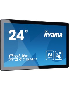 iiyama ProLite TF2415MC-B2 pantalla para PC 60,5 cm (23.8") 1920 x 1080 Pixeles Full HD LED Pantalla táctil Multi-usuario Negro