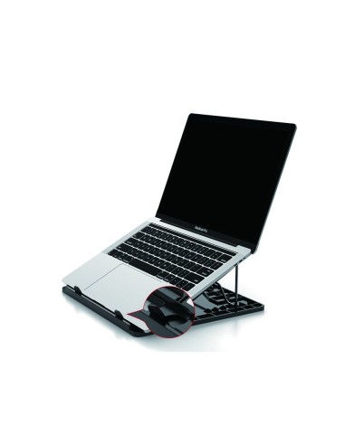 Conceptronic ERGO Laptop Cooling Stand Soporte para ordenador portátil Negro 39,6 cm (15.6")