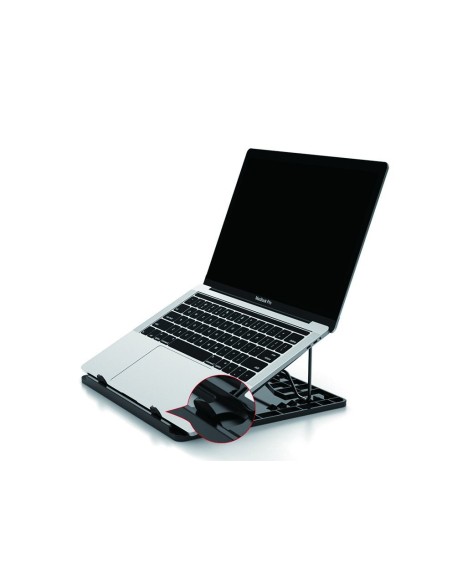 Conceptronic ERGO Laptop Cooling Stand Soporte para ordenador portátil Negro 39,6 cm (15.6")