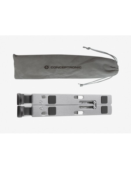 Conceptronic THANA04S soporte para ordenador portátil Plata 39,6 cm (15.6")