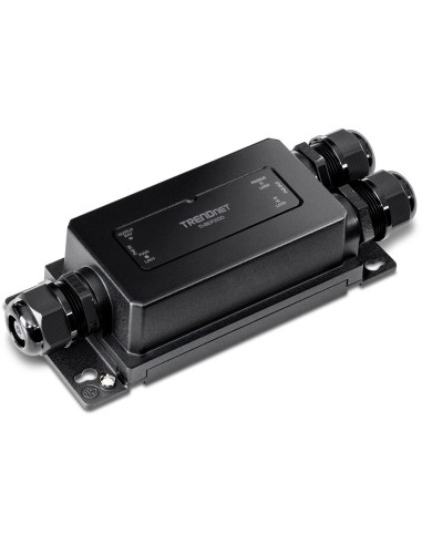 Trendnet TI-BEP200 ampliador de red Transmisor y receptor de red Negro 10, 100, 1000 Mbit s