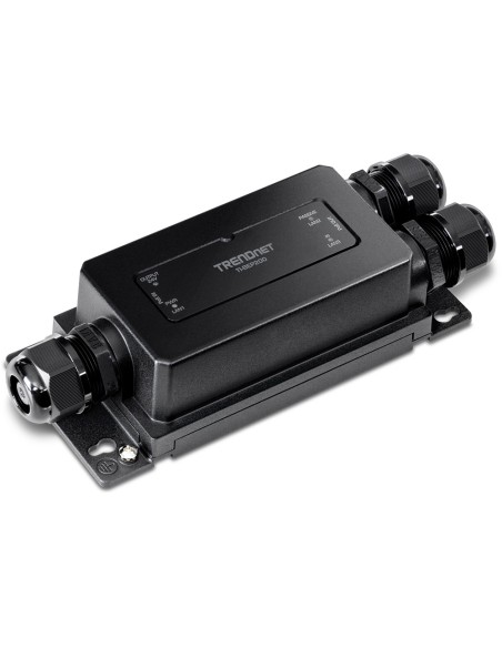 Trendnet TI-BEP200 ampliador de red Transmisor y receptor de red Negro 10, 100, 1000 Mbit s