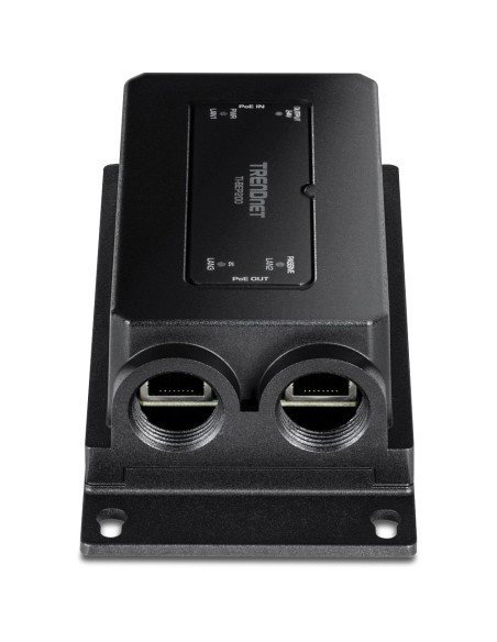 Trendnet TI-BEP200 ampliador de red Transmisor y receptor de red Negro 10, 100, 1000 Mbit s