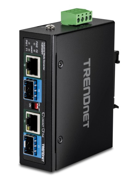 Trendnet TI-BF22SFP convertidor de medio 1000 Mbit s Negro