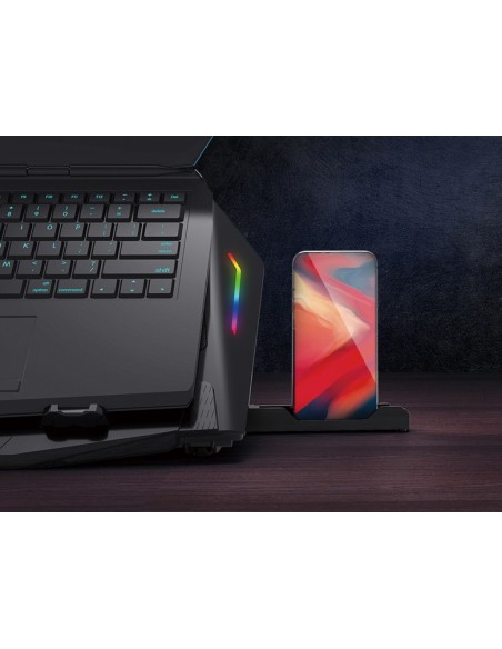 Conceptronic THYIA02B almohadilla fría 43,2 cm (17") Negro