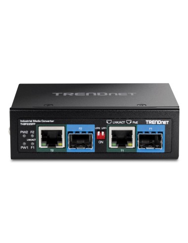 Trendnet TI-BF22SFP convertidor de medio 1000 Mbit s Negro