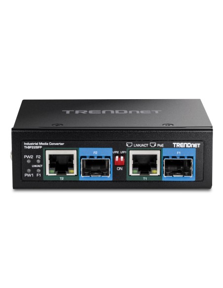 Trendnet TI-BF22SFP convertidor de medio 1000 Mbit s Negro