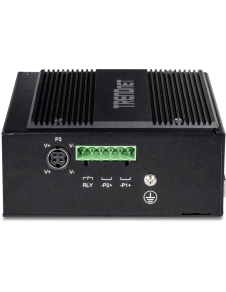 Trendnet TI-BG104 switch No administrado Gigabit Ethernet (10 100 1000) Energía sobre Ethernet (PoE) Negro