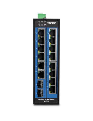 Trendnet TI-G162 switch Gigabit Ethernet (10 100 1000) Negro