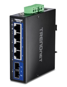 Trendnet TI-G51SC switch No administrado Gigabit Ethernet (10 100 1000) Negro