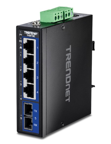 Trendnet TI-G51SC switch No administrado Gigabit Ethernet (10 100 1000) Negro