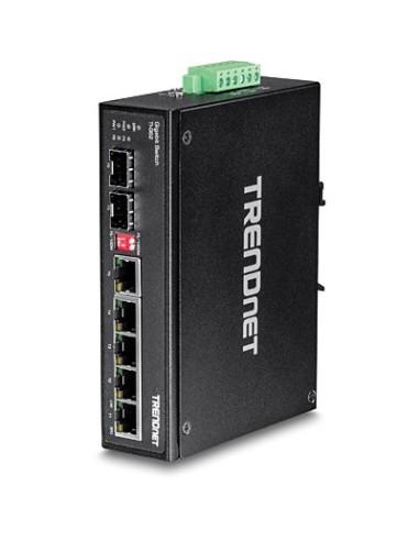 Trendnet TI-G62 switch No administrado L2 Gigabit Ethernet (10 100 1000) Negro