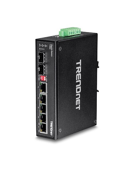 Trendnet TI-G62 switch No administrado L2 Gigabit Ethernet (10 100 1000) Negro
