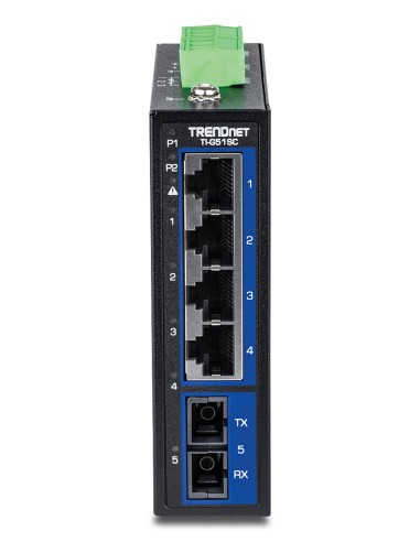Trendnet TI-G51SC switch No administrado Gigabit Ethernet (10 100 1000) Negro